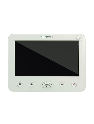 Kenwei KW-E706C белый видеодомофон