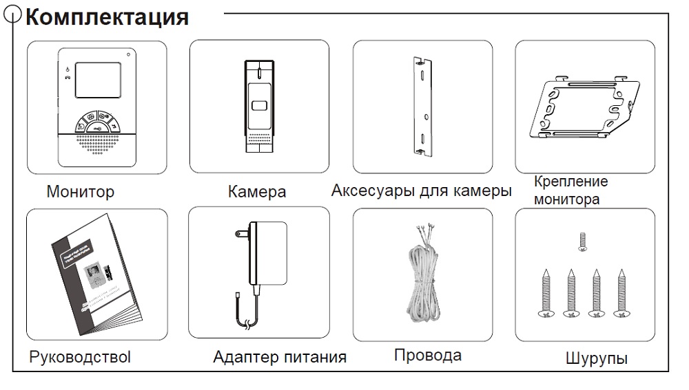 Состав комплекта ESVI